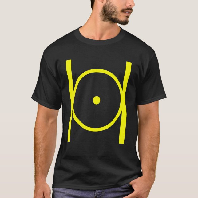 Camiseta Ponto Masônico Dentro De Um Círculo Mason Freemaso (Frente)