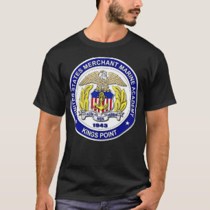 Camiseta Ponto Merchant Marine Academy Kings nos Estados Un