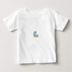 Camiseta Ponto, Sherpa Blue, Ouro Design