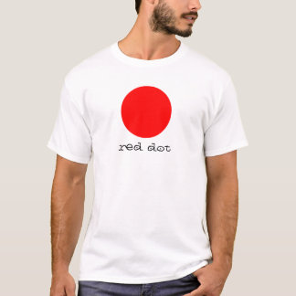 Camiseta ponto vermelho