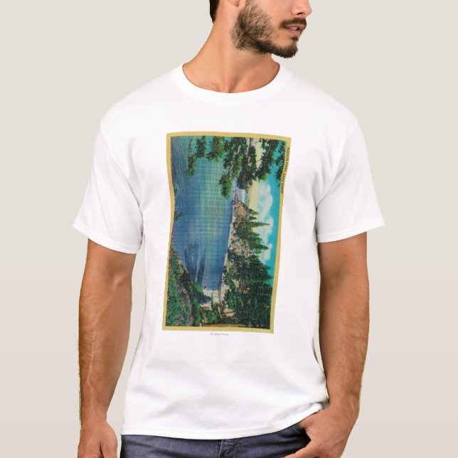 Camiseta Ponto ViewLake Tahoe de Rubicon, CA (Frente)