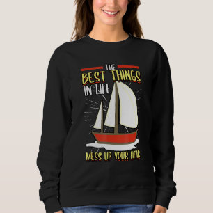 Camiseta Pontoon As Melhores Coisas Na Vida Mete O Cabelo