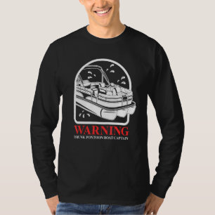 Camiseta Pontoon Boat Capitão Pontooning Barco Ponto 4