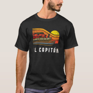 Camiseta Pontoon Boat Capitão T El Capitan