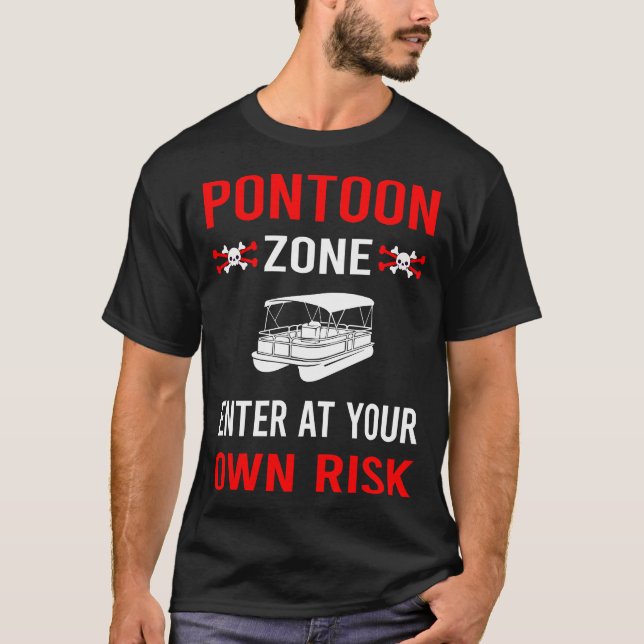 Camiseta Pontoon de Zona de Risco (Frente)
