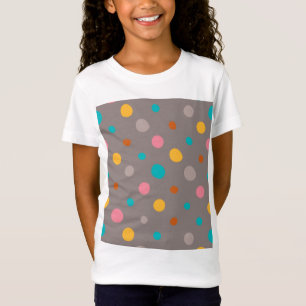 Camiseta Pontos de Aquarela Multicoloridos 3