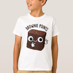 Camiseta Pontos de Brownie Piada de Lanche Divertida