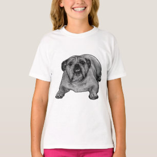 Camiseta Pontos de feriado, atitude de buldogue