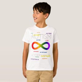 Camiseta Pontos de infinito Aceitação do Autismo