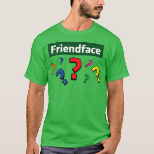 Camiseta Pontos de Pergunta de Amizade