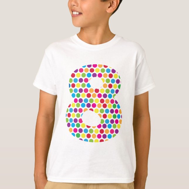 Camiseta Pontos felizes -8 (Frente)