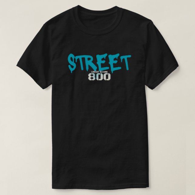 Camiseta Pontuação de Crédito (Frente do Design)