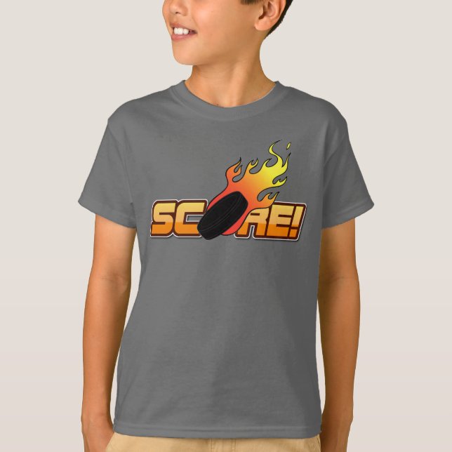 Camiseta Pontuação de hóquei (Frente)