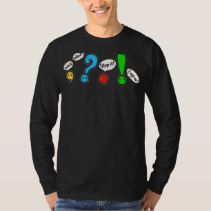 Camiseta Pontuação Gramática Engraçada Professor Inglês Esp