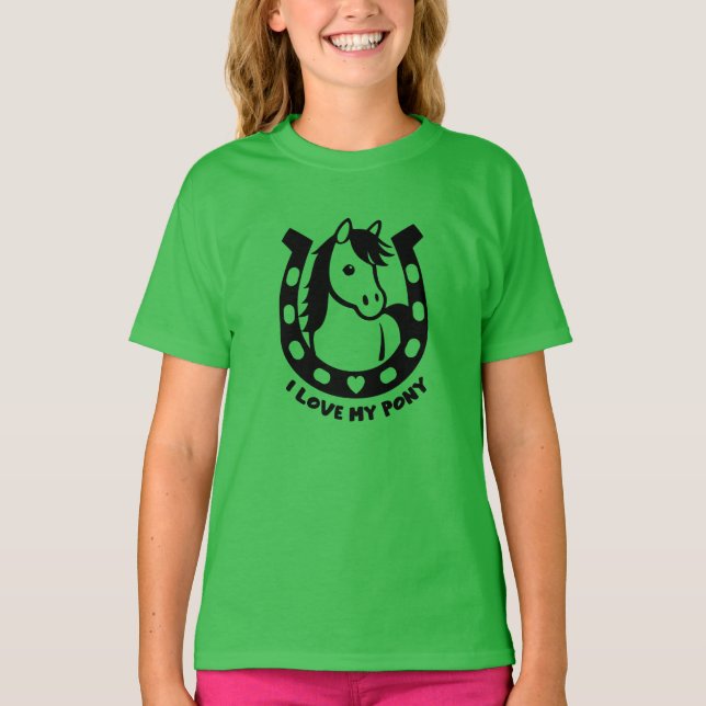 Camiseta Pony Club Rider (Frente)