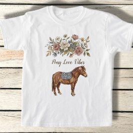 Camiseta Pony Love