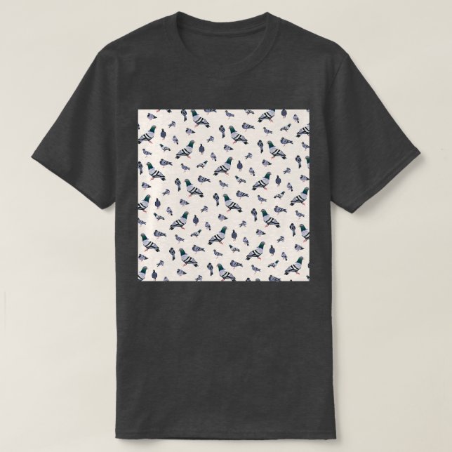 Camiseta Poo de aves (Frente do Design)