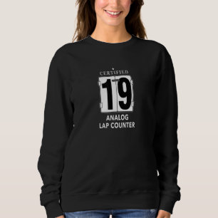 Camiseta Poo de Contador de Lap de Distância de Evento Livr