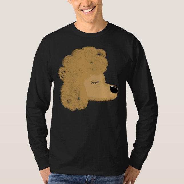 Camiseta Poodle. (Frente)