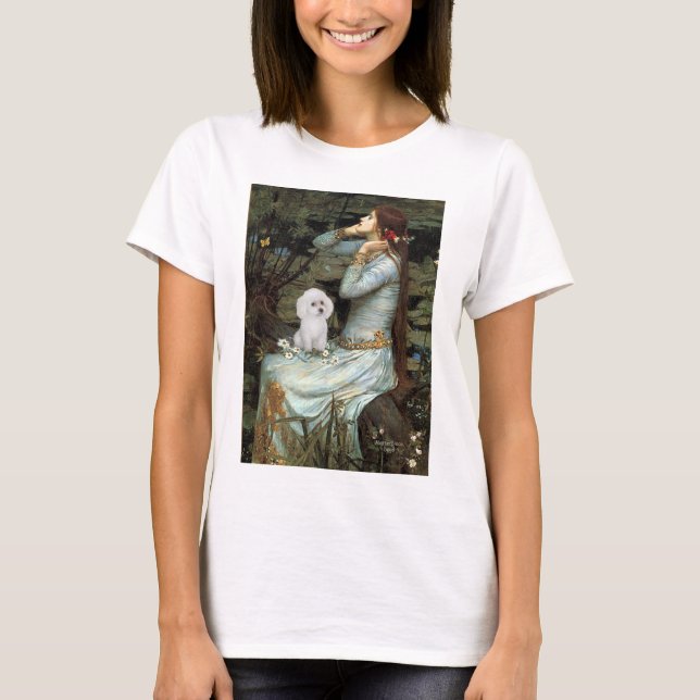Camiseta Poodle (11W) - Ophelia Sentada (Frente)