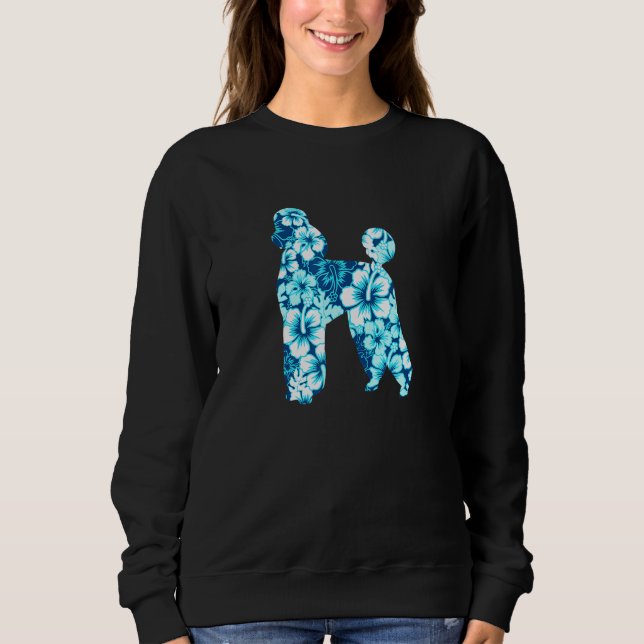 Camiseta Poodle Aloha Hawaiian Dog 1 (Frente)