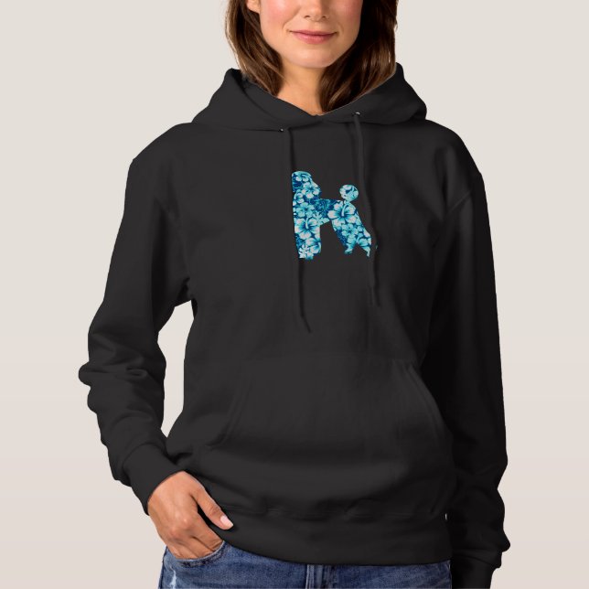 Camiseta Poodle Aloha Hawaiian Dog 1 (Frente)