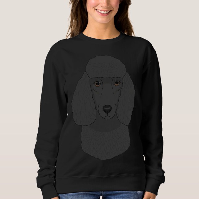 Camiseta Poodle Black (Frente)