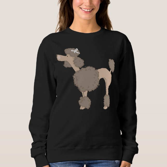 Camiseta Poodle Brown (Frente)