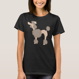 Camiseta Poodle Brown