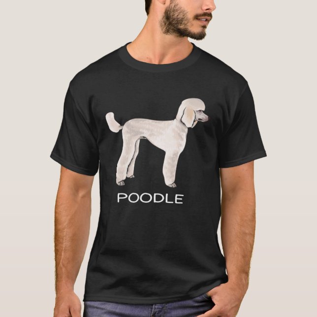 Camiseta Poodle Crazy Dog (Frente)