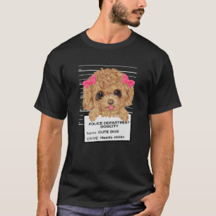 Camiseta Poodle Cuja Pupa Pupa Pupa Pupa Pãozinho Pó Pó Pó