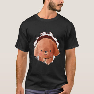 Camiseta Poodle Cute Puppy Animais Adoráveis Pup Pup Pws To