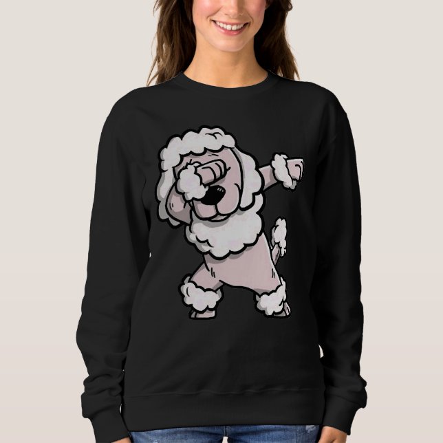 Camiseta Poodle Dabbing (Frente)
