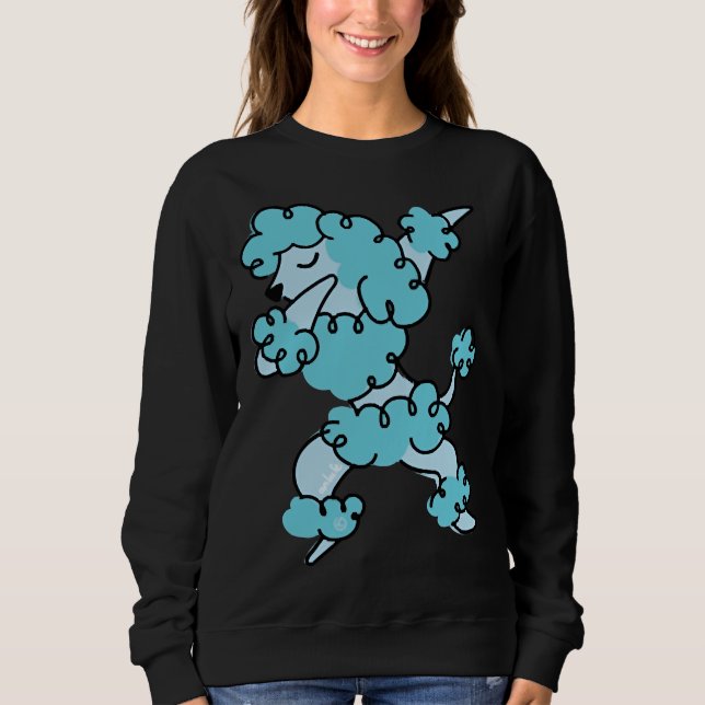 Camiseta Poodle Dabbing (Frente)