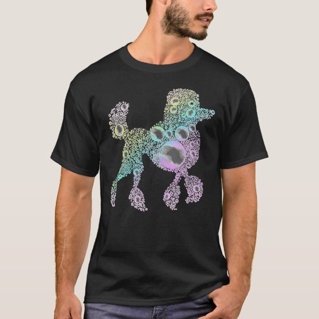 Camiseta Poodle de bolhas (Frente)