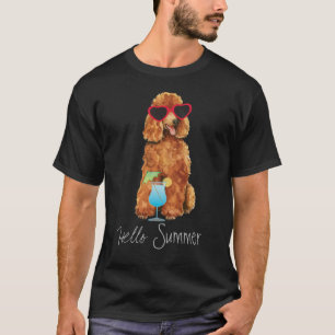 Camiseta Poodle de Verão