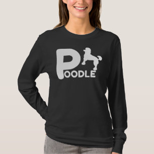 Camiseta Poodle Design Pet Lover Owner Dog Idea para
