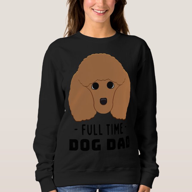 Camiseta Poodle do Pai do Cachorro do cheio (Frente)