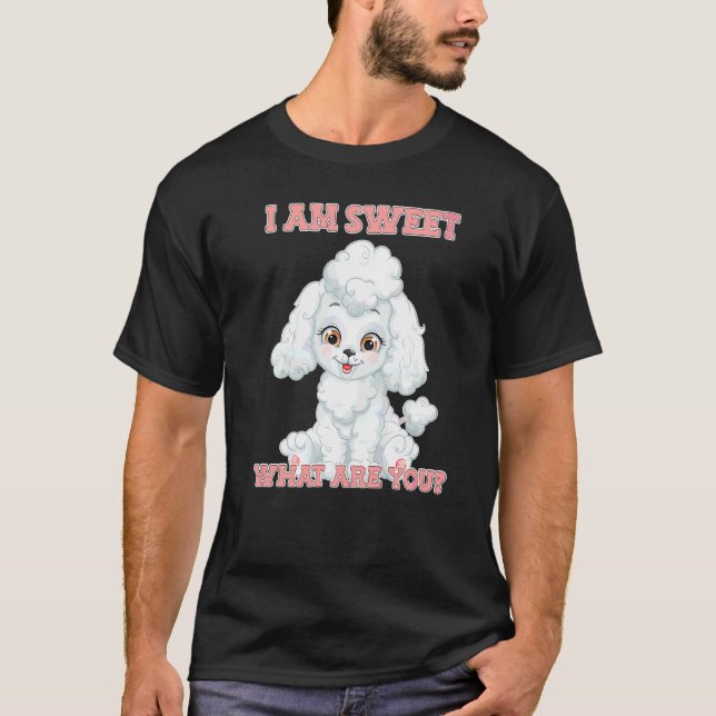 Camiseta Poodle Doce Açúcar   (Frente)