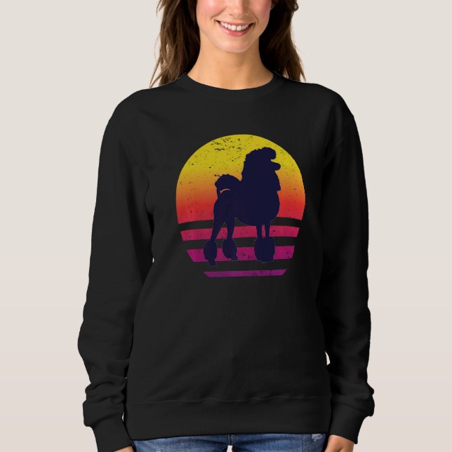 Camiseta Poodle Dog Retro 13 (Frente)