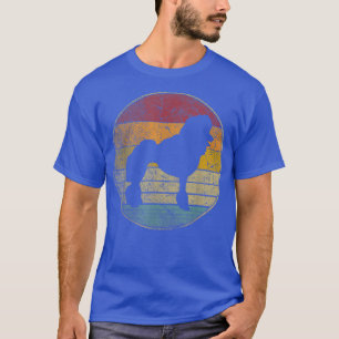 Camiseta Poodle Dog Vintage em estado de desgaste retrato 7