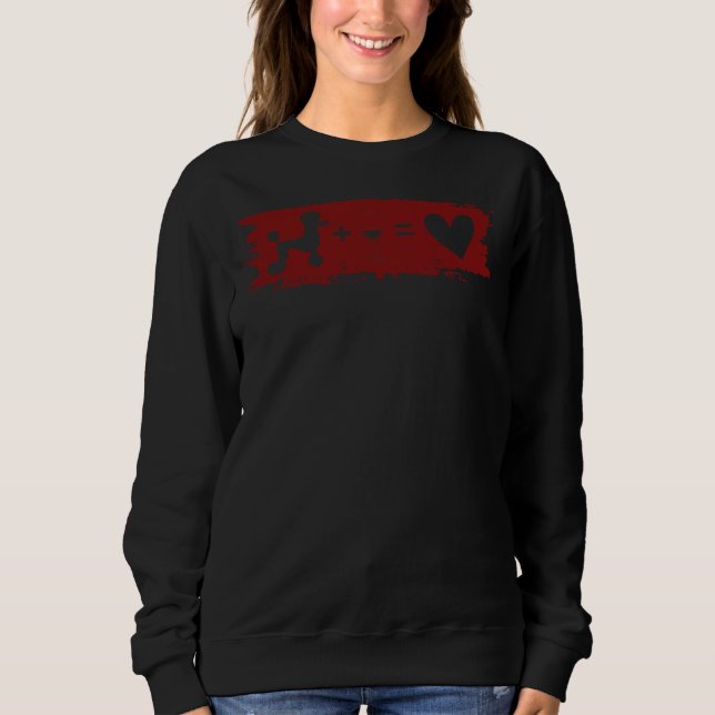 Camiseta Poodle E Vinho (Frente)
