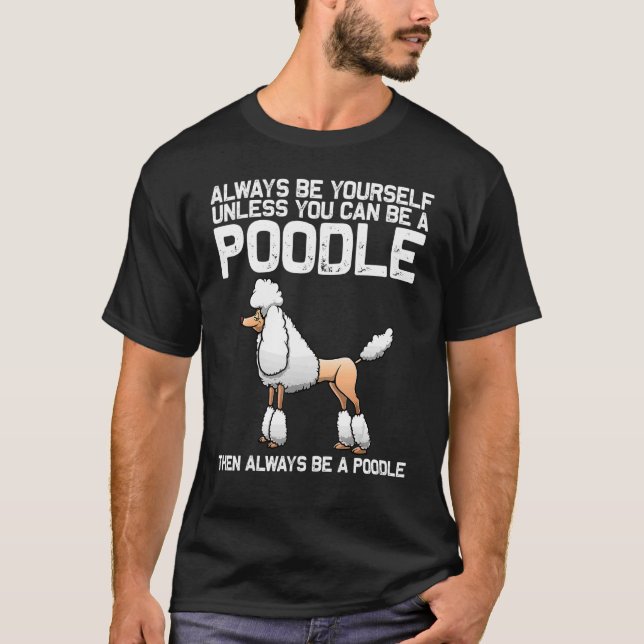 Camiseta Poodle For Men Doodle Dog Poodle Groomer 7 (Frente)