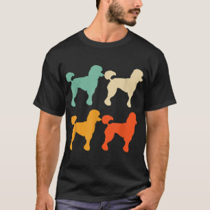 Camiseta Poodle Gift for Dog Lover Retro Poodle Poo