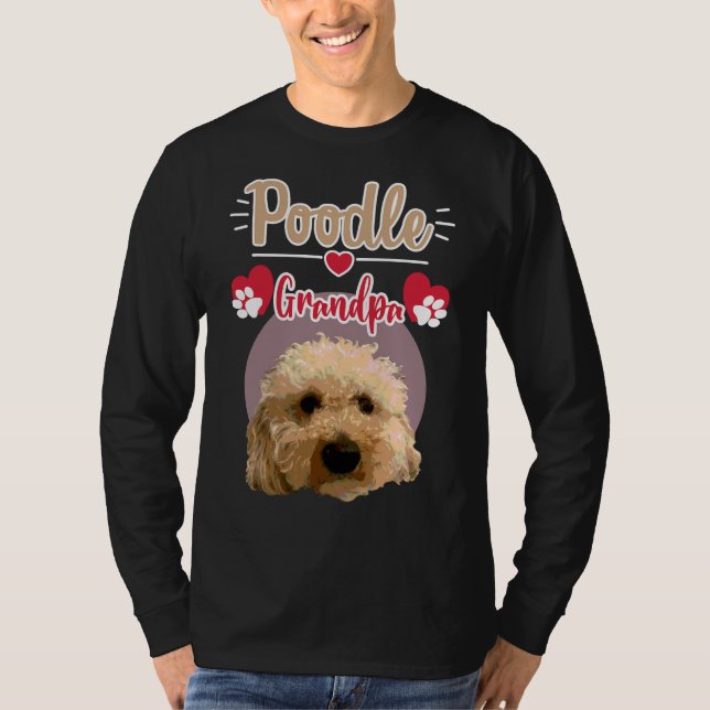 Camiseta Poodle Grandpa (Frente)