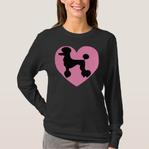Camiseta Poodle Heart Poodle Dog Lover