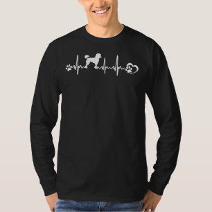 Camiseta Poodle Heartbeat
