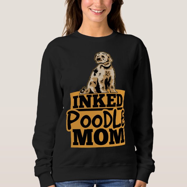 Camiseta Poodle Inked Mãe (Frente)