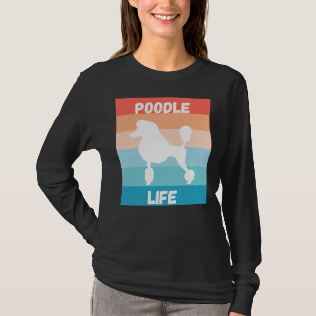 Camiseta Poodle Life (Frente)