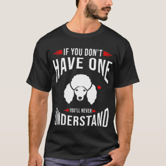 Camiseta Poodle Lover Dizendo